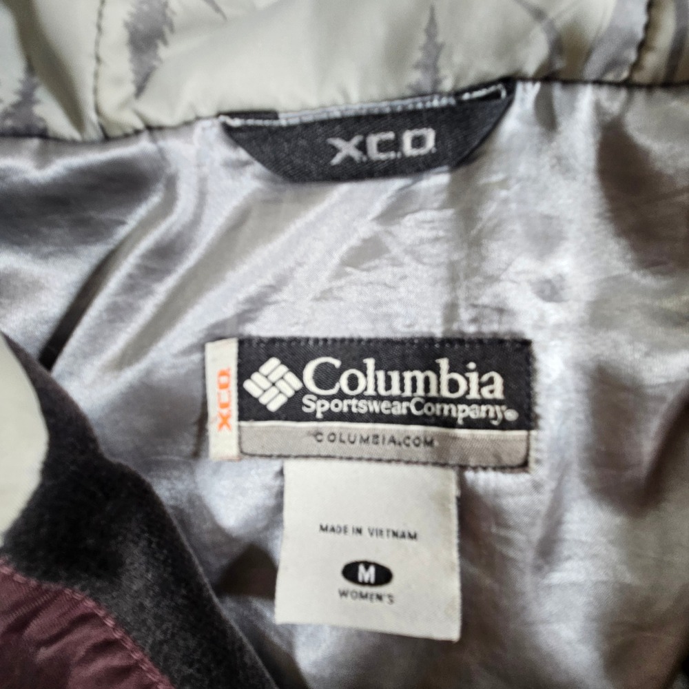 Columbia XCO Storm Dry Ski Jacket Womens Medium Lime Green Hooded Waterproof - Picture 3 of 12